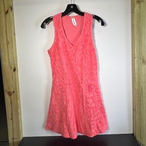 Lusso St. Louis Cardinals Women's Cheetah V-Neck Racerback Dress